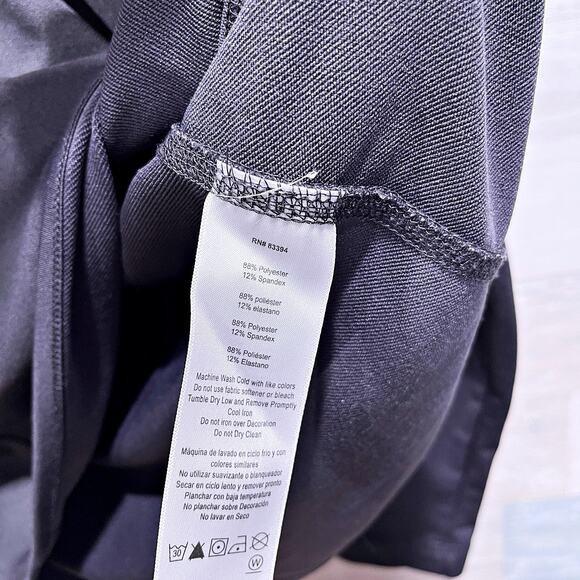 ASICS 1/4 Zip Performance Jersey Tech Pullover Black Lightweight Mens Medium - Picture 6 of 6